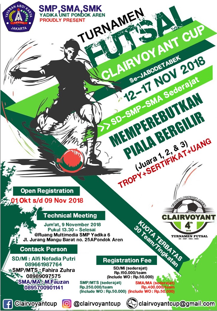 Turnamen Futsal Clairvoyant CUP