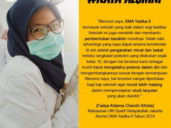 Fadya Aldama Chandri Afrista-Mahasiswa UIN Syarif Hidayatullah Jakarta