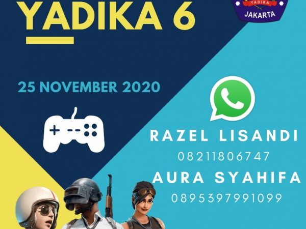 LOMBA ESPORT SMA YADIKA 6